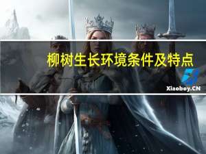 柳树生长环境条件及特点