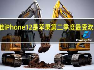 标准iPhone12是苹果第二季度最受欢迎的产品