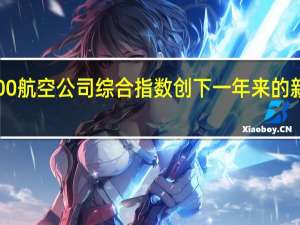 标普1500航空公司综合指数创下一年来的新低日内下跌4.4%