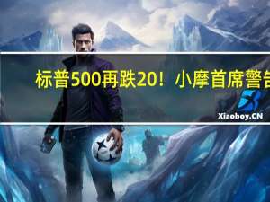 标普500再跌20%！小摩首席警告：七大科技巨头或遭巨额损失