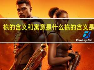 栋的含义和寓意是什么 栋的含义是什么