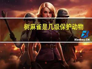 树麻雀是几级保护动物