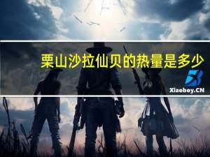 栗山 沙拉仙贝的热量是多少