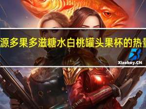 栗源 多果多滋 糖水白桃罐头果杯的热量是多少