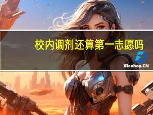 校内调剂还算第一志愿吗