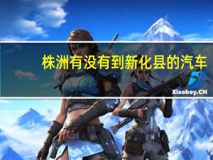 株洲有没有到新化县的汽车