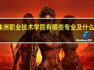 株洲职业技术学院有哪些专业及什么专业好