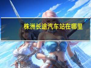 株洲长途汽车站在哪里