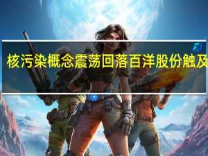 核污染概念震荡回落 百洋股份触及跌停