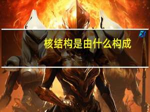 核结构是由什么构成（核结构简介）