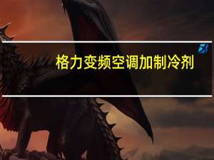 格力变频空调加制冷剂