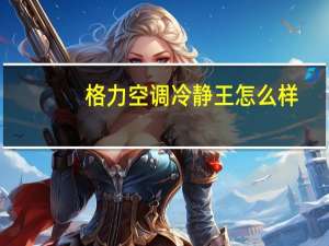 格力空调冷静王怎么样