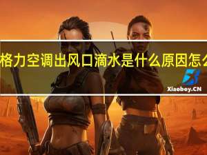 格力空调出风口滴水是什么原因怎么解决