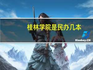 桂林学院是民办几本