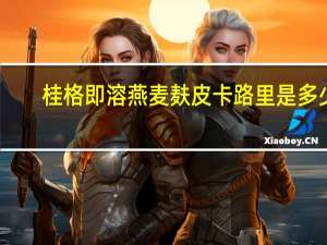 桂格 即溶燕麦麸皮卡路里是多少
