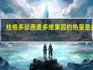 桂格 多珍燕麦多维果园的热量是多少