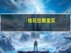 桂花在哪里买