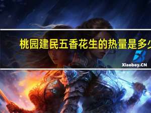 桃园建民 五香花生的热量是多少