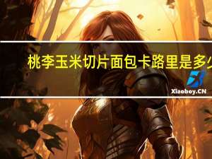 桃李 玉米切片面包卡路里是多少