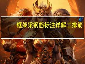 框架梁钢筋标注详解二排筋（框架梁钢筋标注详解）