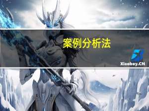 案例分析法（案例分析）