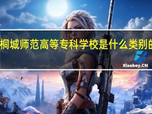 桐城师范高等专科学校是什么类别的学校