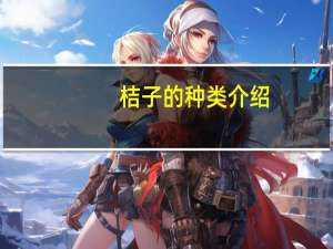 桔子的种类介绍