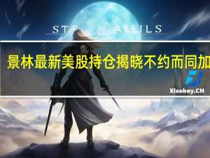 桥水、景林最新美股持仓揭晓不约而同加仓中国资产