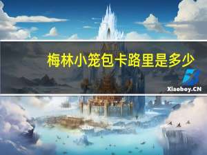 梅林小笼包卡路里是多少