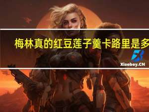 梅林 真的红豆莲子羹卡路里是多少