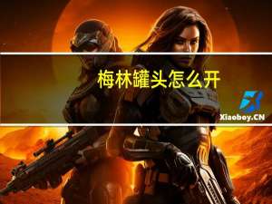 梅林罐头怎么开