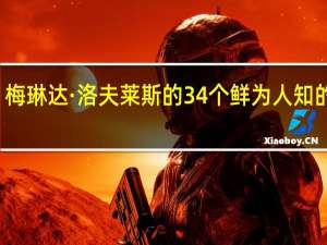 梅琳达·洛夫莱斯的34个鲜为人知的真相