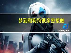 梦到和狗狗很亲密接触