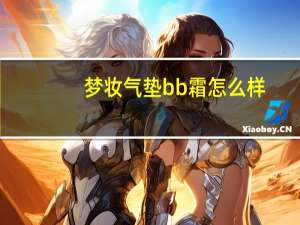 梦妆气垫bb霜怎么样