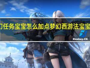 梦幻任务宝宝怎么加点 梦幻西游法宝宝怎么加点