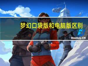 梦幻口袋版和电脑版区别（梦幻西游口袋版电脑版）