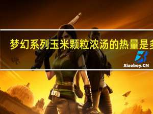 梦幻系列 玉米颗粒浓汤的热量是多少