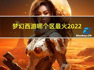 梦幻西游哪个区最火2022（梦幻西游哪个区最火）