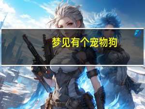 梦见有个宠物狗