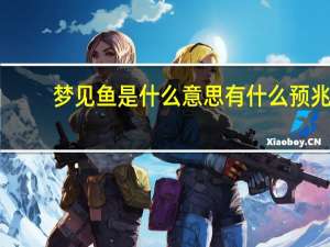 梦见鱼是什么意思有什么预兆（梦见鱼是什么意思）