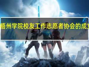 梧州学院校友工作志愿者协会的成立时间