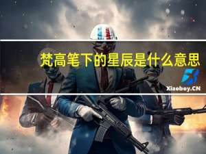 梵高笔下的星辰是什么意思