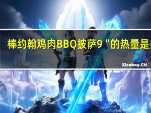 棒约翰 鸡肉BBQ披萨9“的热量是多少