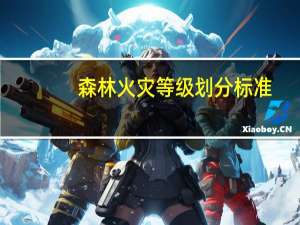 森林火灾等级划分标准