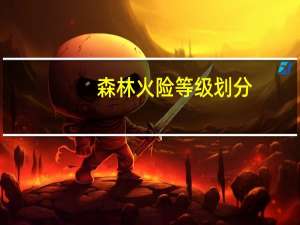 森林火险等级划分