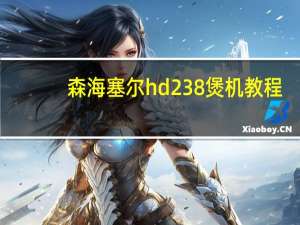 森海塞尔hd238煲机教程（森海塞尔hd238）