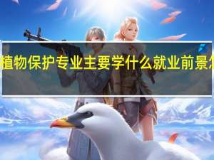 植物保护专业主要学什么 就业前景怎么样