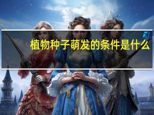 植物种子萌发的条件是什么