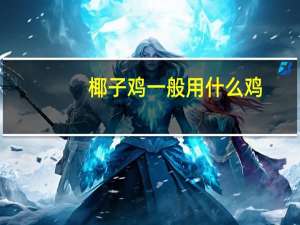 椰子鸡一般用什么鸡