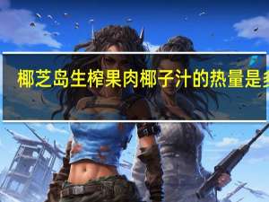 椰芝岛 生榨果肉椰子汁的热量是多少